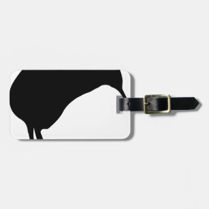 Kiwi Silhouette Bagagelabel