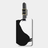 Kiwi Silhouette Bagagelabel (Voorkant verticaal)