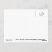 Kiwi Silhouette Briefkaart (Achterkant)