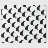 Kiwi Silhouette Cadeaupapier (Vlak)
