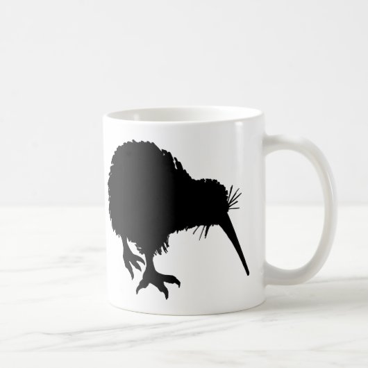 Kiwi Silhouette Koffiemok (Rechts)