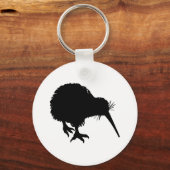 Kiwi Silhouette Sleutelhanger (Voorkant)