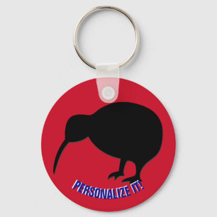 KIWI silhouette Sleutelhanger