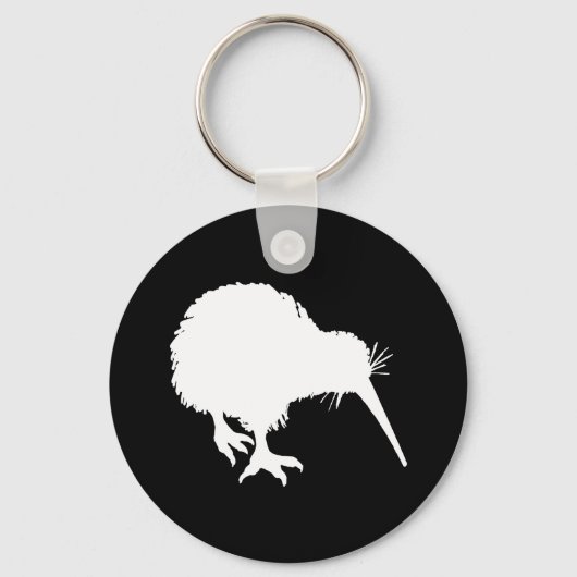Kiwi Silhouette Sleutelhanger (Voorkant)
