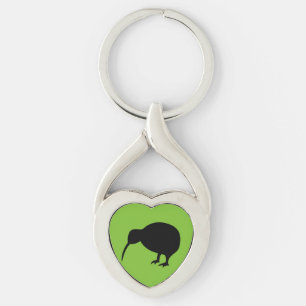 KIWI silhouette Sleutelhanger