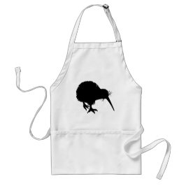 Kiwi Silhouette Standaard Schort
