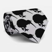 Kiwi Silhouette Stropdas (Opgerold)