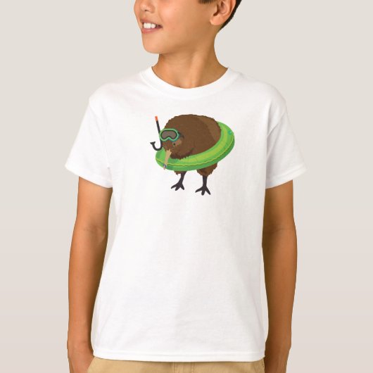 kiwi simile book t-shirt (Voorkant)