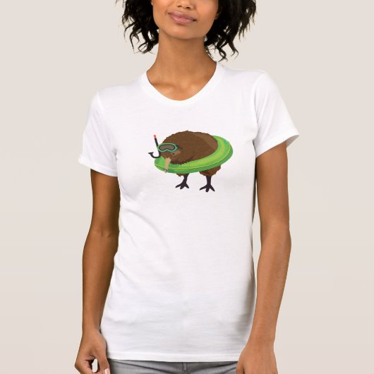 kiwi simile book t-shirt (Voorkant)