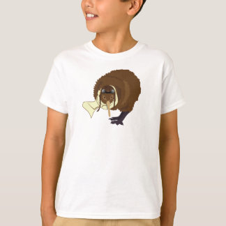 kiwi simile book t-shirt