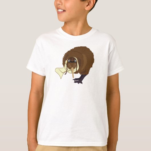 kiwi simile book t-shirt (Voorkant)