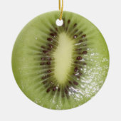 Kiwi Slice Keramisch Ornament (Voorkant)