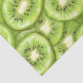 Kiwi Slice Patroon Decoupage Tissuepapier (Detail)