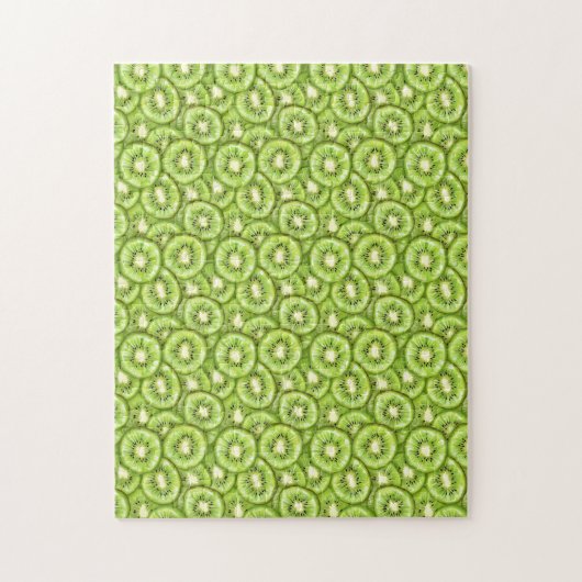 Kiwi Slice Pattern Legpuzzel (Verticaal)