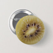Kiwi slice ronde button 5,7 cm (Voorkant /achterkant)