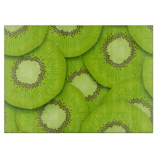 Kiwi Slices Cutting Board Snijplank (Voorkant)