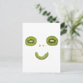Kiwi - Smile - Postkarte Briefkaart (Staand voorkant)
