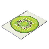 kiwi snijpatroon. notitieboek (Linkerzijde)