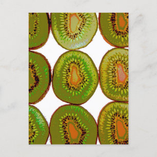 Kiwi snijwanden briefkaart