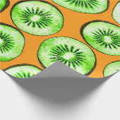 Kiwi snijwanden cadeaupapier (Hoek)