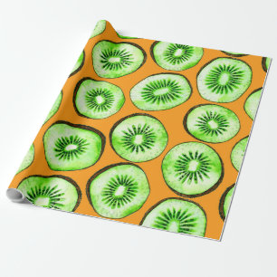 Kiwi snijwanden cadeaupapier