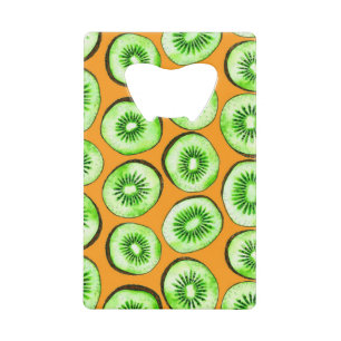 Kiwi snijwanden creditkaart flessenopener