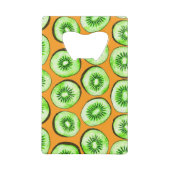 Kiwi snijwanden creditkaart flessenopener (Achterkant)