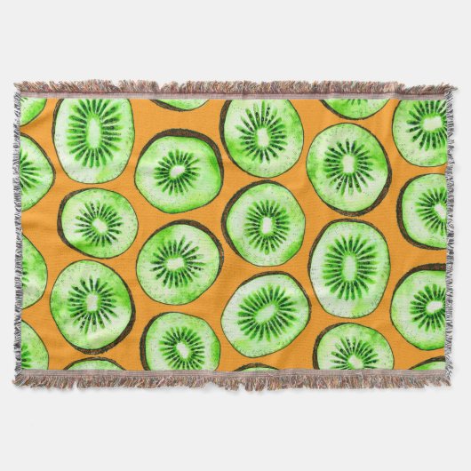 Kiwi snijwanden deken (Voorkant)