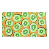 Kiwi snijwanden kussensloop (Achterkant-Links)