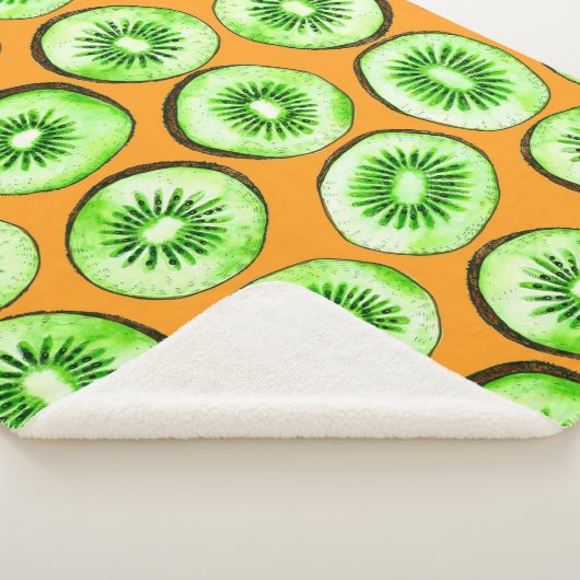 Kiwi snijwanden sherpa deken (3/4)