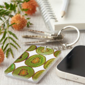 Kiwi snijwanden sleutelhanger (Voorkant Rechts)