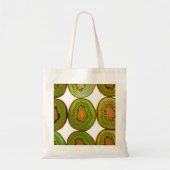 Kiwi snijwanden tote bag (Voorkant)
