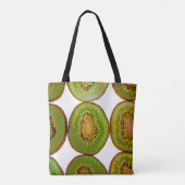 Kiwi snijwanden tote bag (Achterkant)