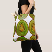 Kiwi snijwanden tote bag (Dichtbij)