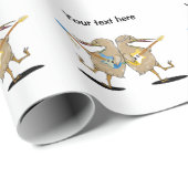 Kiwi-spelgitaar Cadeaupapier (Rol Hoek)