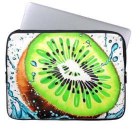 Kiwi Splash van frisheid Laptop Sleeve