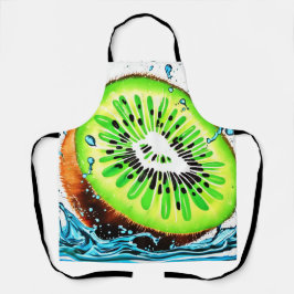 Kiwi Splash van frisheid Schort