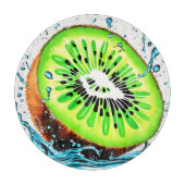 Kiwi Splash van frisheid Snijplank (Voorkant)