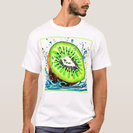 Kiwi Splash van frisheid T-shirt