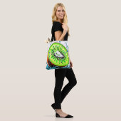 Kiwi Splash van frisheid Tote Bag (Op model)