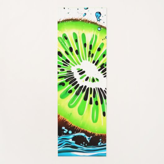 Kiwi Splash van frisheid Yogamat (Voorkant)