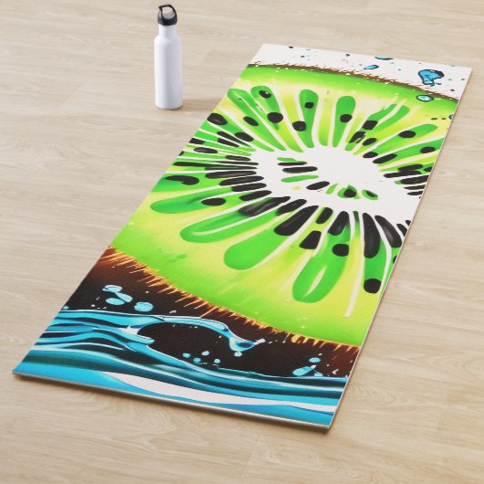 Kiwi Splash van frisheid Yogamat (In situ)