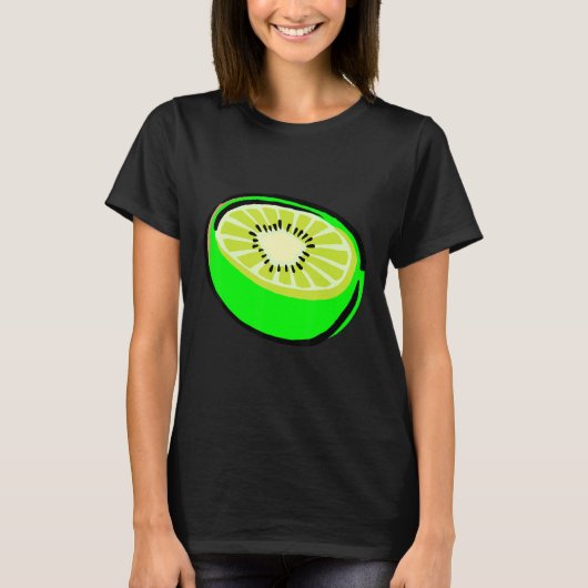 Kiwi Summer Fruit T-shirt (Voorkant)