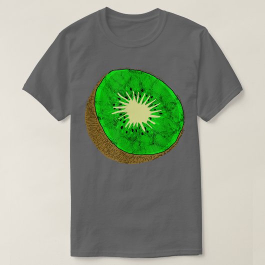 Kiwi Summer Tropical Sour Fruit Vegetarian Fruitar T-shirt (Design voorkant)