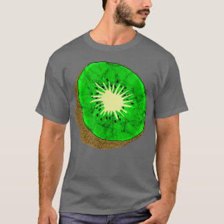Kiwi Summer Tropical Sour Fruit Vegetarian Fruitar T-shirt