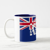 Kiwi Tweekleurige Koffiemok (Links)