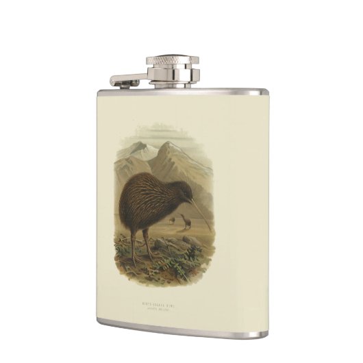 Kiwi Vinyl-Wrapped Flask Heupfles (Links)