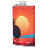 Kiwi Vogel bij Twilight Heupfles (Links)