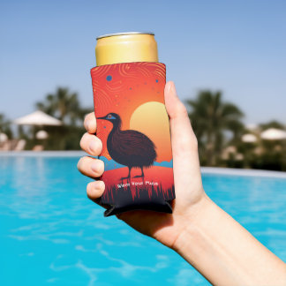 Kiwi Vogel bij Twilight Seltzer Blikjeskoeler