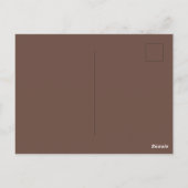 Kiwi vogel briefkaart (Achterkant)